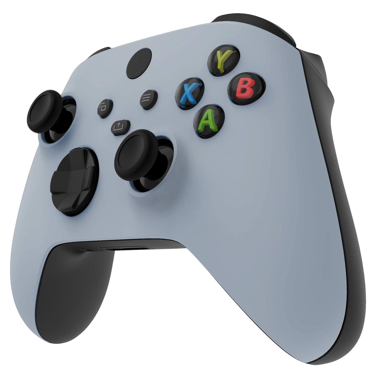 eXtremeRate Replacement Shell for Xbox Series X & S Controller - Personalized Upgrade - New Hope Gray Custom Cover Case Faceplate Cover for Xbox Core Wireless Controller [Controller NOT Included]