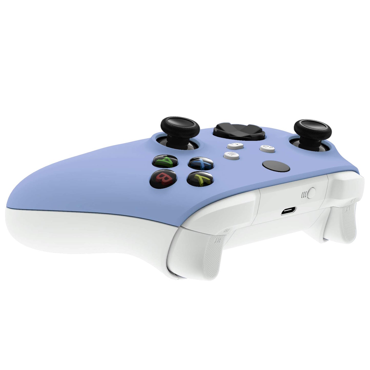 eXtremeRate Replacement Shell for Xbox Series X & S Controller - Personalized Upgrade - Light Violet Custom Cover Case Faceplate Cover for Xbox Core Wireless Controller [Controller NOT Included]