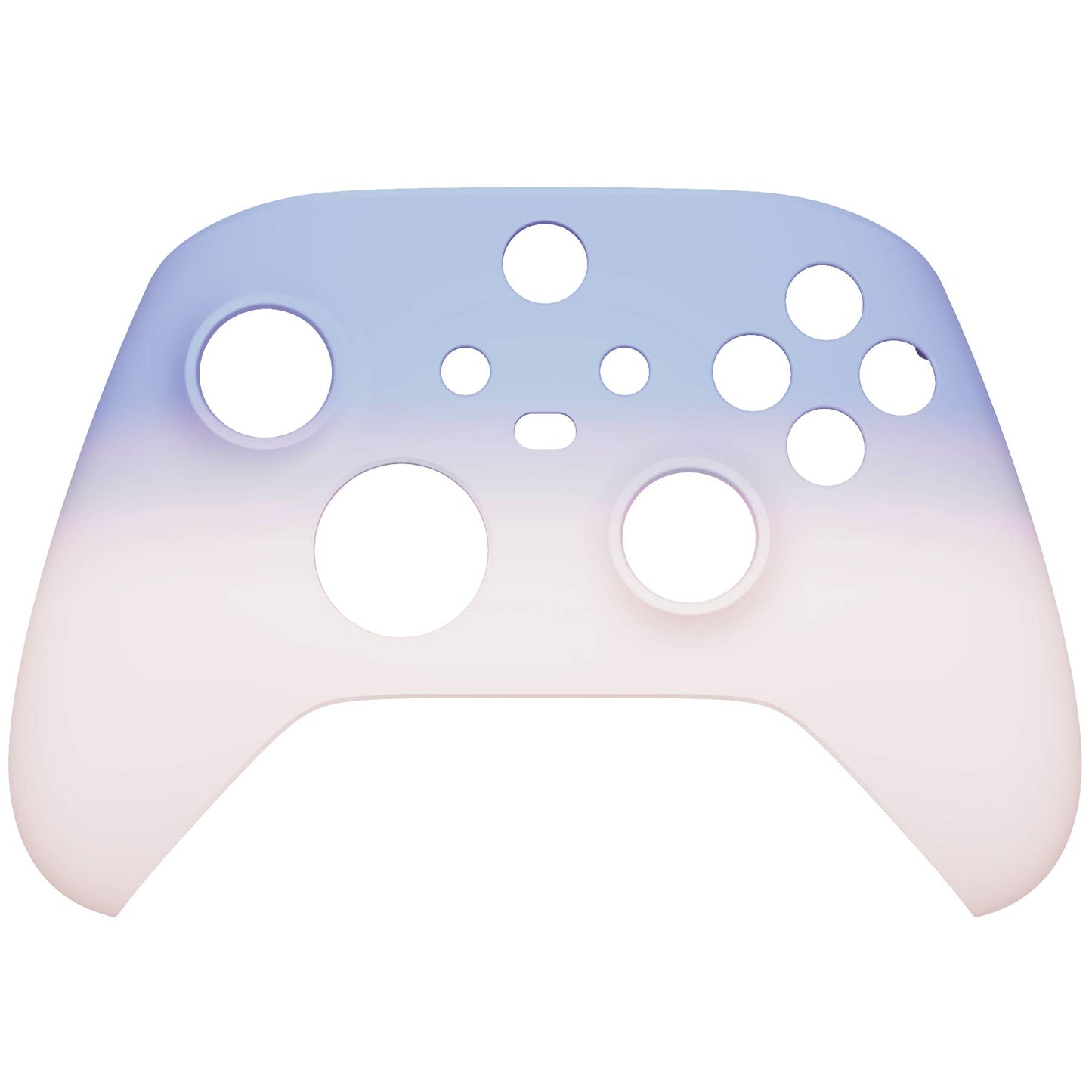 eXtremeRate Replacement Shell for Xbox Series X & S Controller - Personalized Upgrade - Gradient Pink Violet Custom Case Faceplate Cover for Xbox Core Wireless Controller [Controller NOT Included]