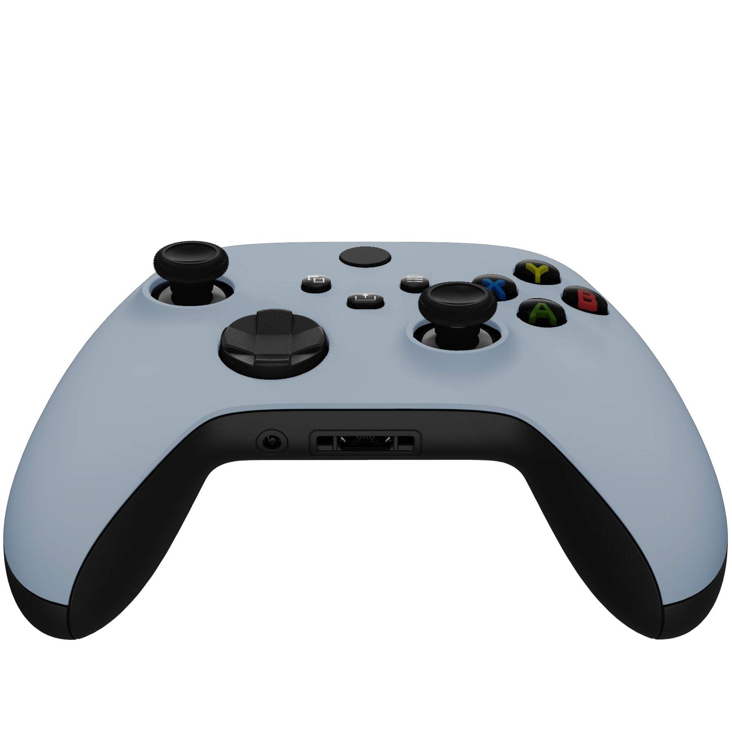 eXtremeRate Replacement Shell for Xbox Series X & S Controller - Personalized Upgrade - New Hope Gray Custom Cover Case Faceplate Cover for Xbox Core Wireless Controller [Controller NOT Included]