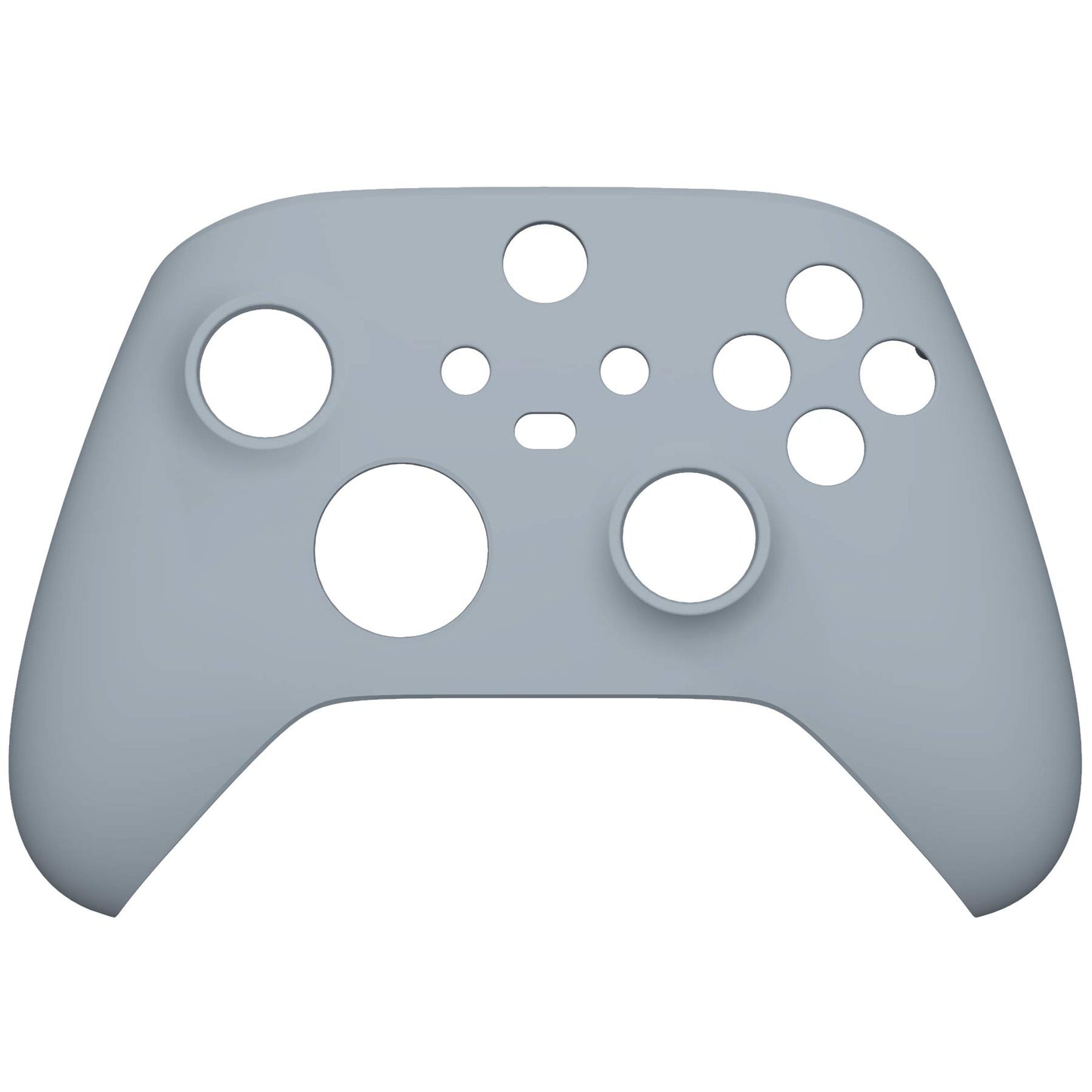 eXtremeRate Replacement Shell for Xbox Series X & S Controller - Personalized Upgrade - New Hope Gray Custom Cover Case Faceplate Cover for Xbox Core Wireless Controller [Controller NOT Included]