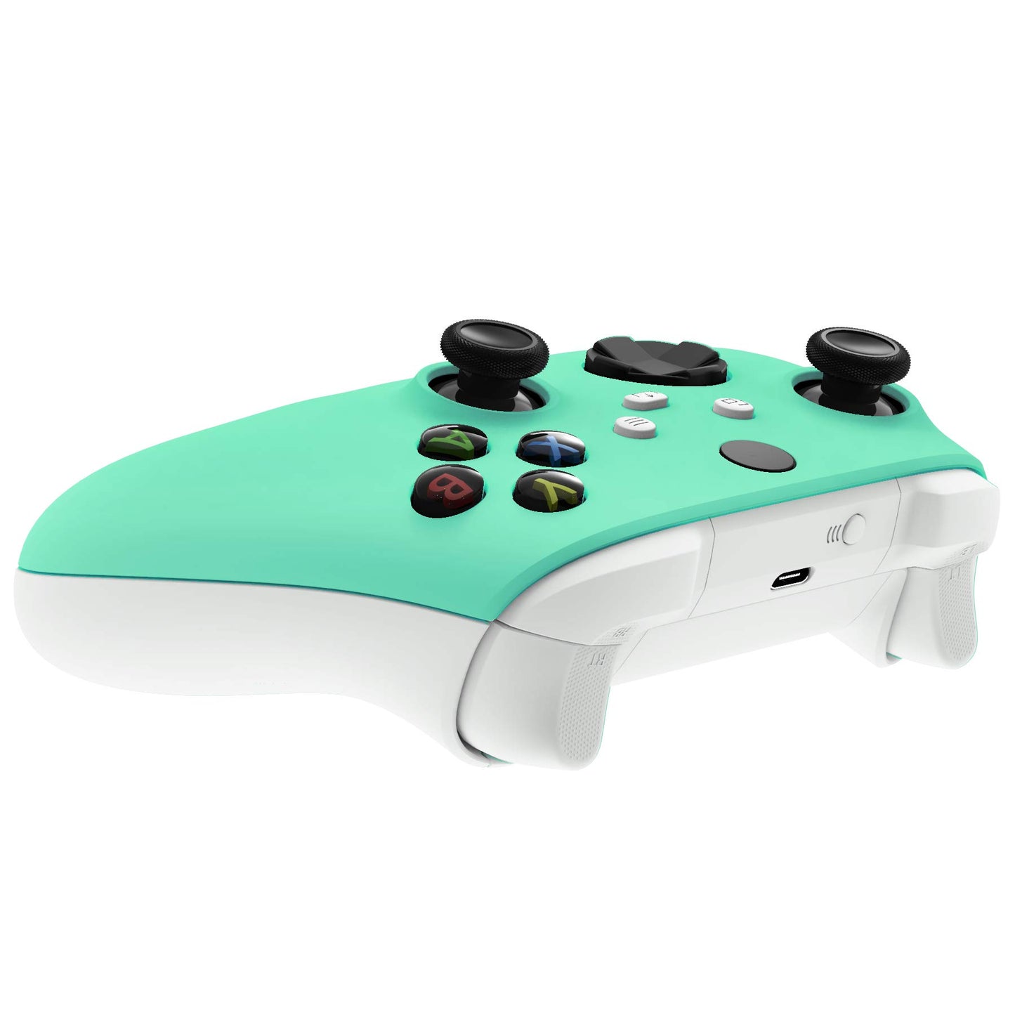 eXtremeRate Replacement Shell for Xbox Series X & S - Personalized Upgrade - Mint Green Custom Cover Case Faceplate Cover for Xbox Core Wireless Controller