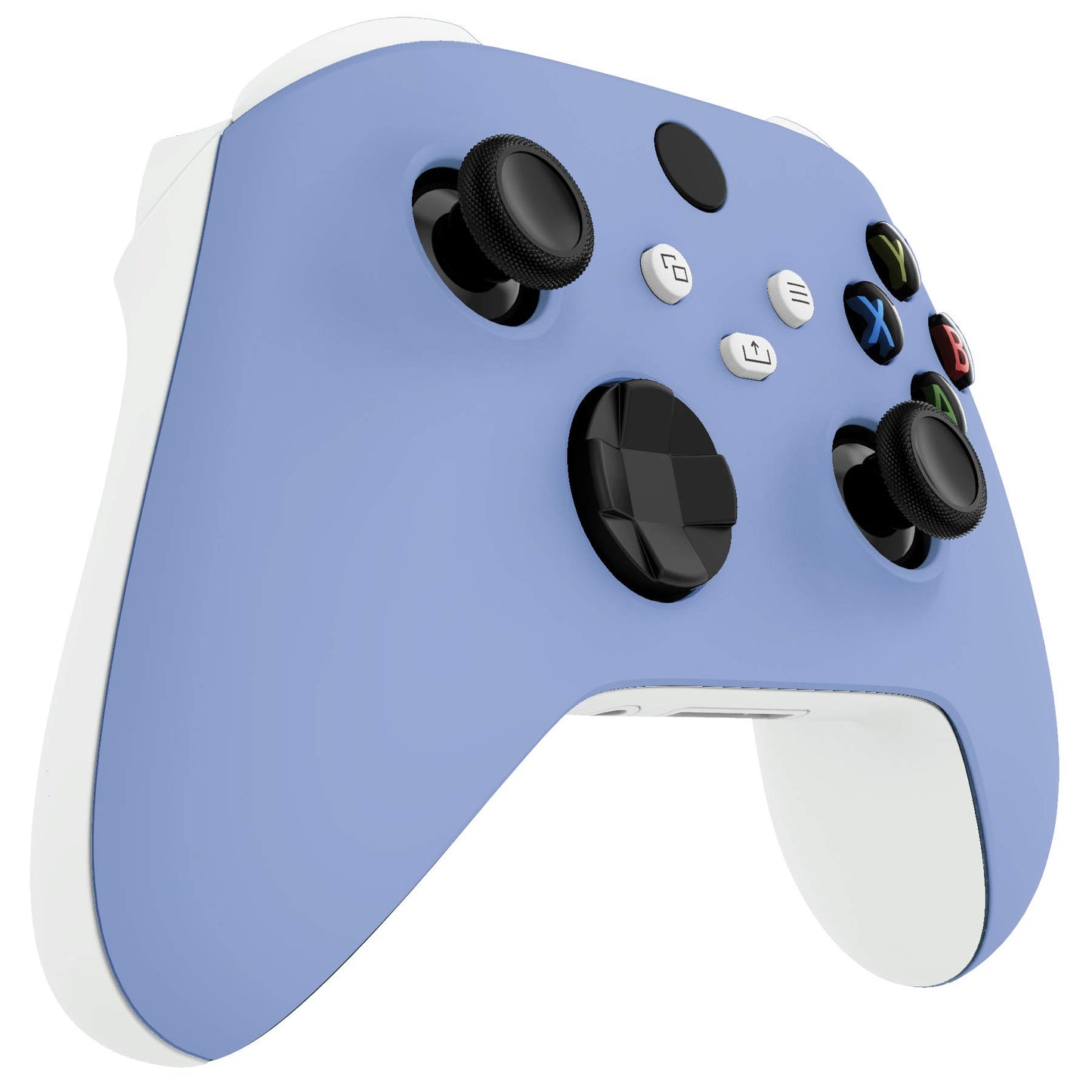 eXtremeRate Replacement Shell for Xbox Series X & S Controller - Personalized Upgrade - Light Violet Custom Cover Case Faceplate Cover for Xbox Core Wireless Controller [Controller NOT Included]