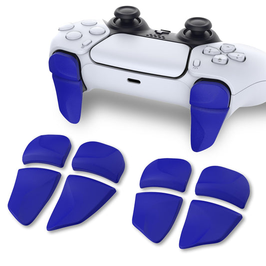 PlayVital Blade 2 Pairs Shoulder Buttons Extension Triggers for ps5 Controller, Game Improvement Adjusters for PS Portal Remote Player, Bumper Trigger Extenders for ps5 Edge Controller - Blue
