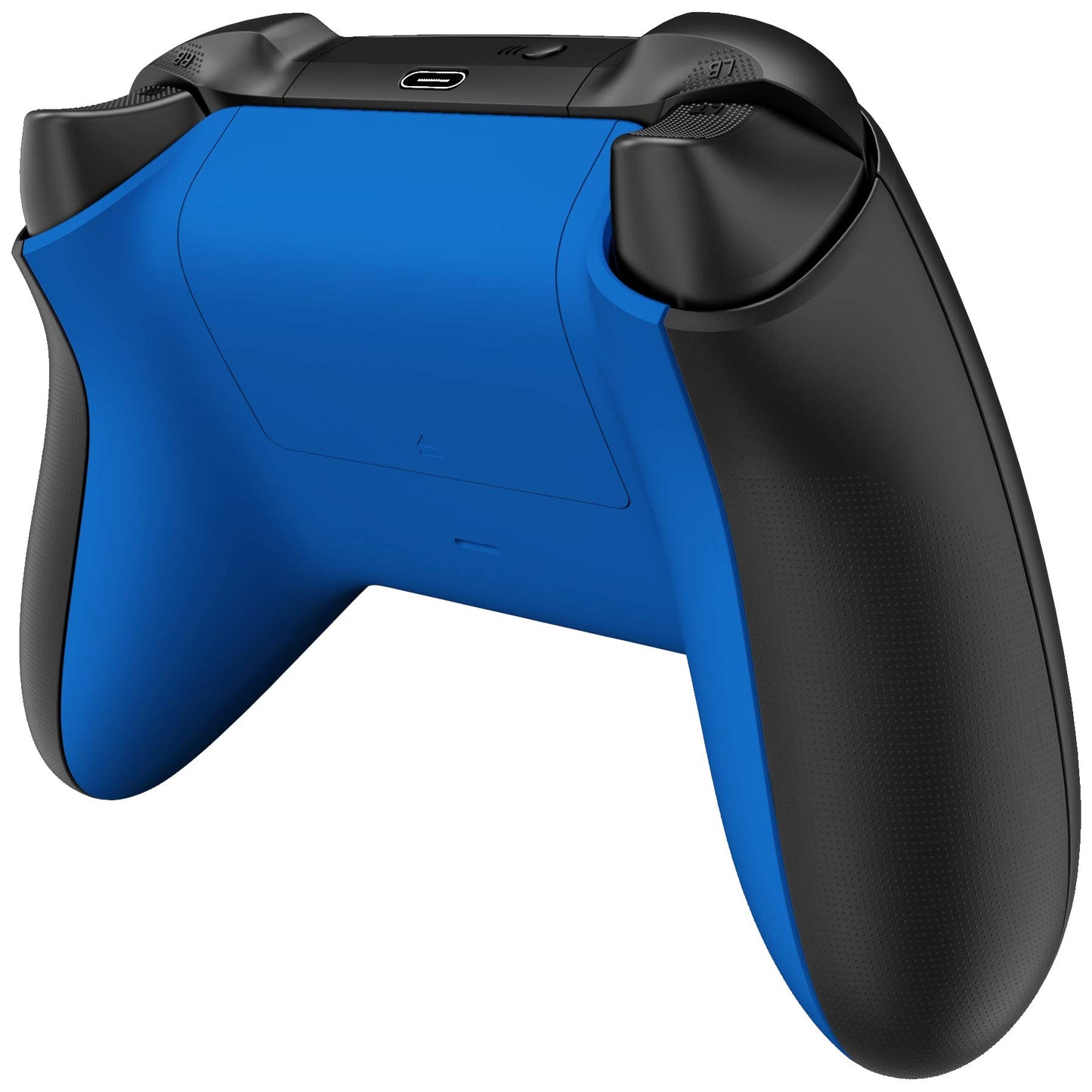 eXtremeRate Custom Back Cover Shell for Xbox Series X & S Controller, Blue Replacement Battery Cover & Bottom Shell