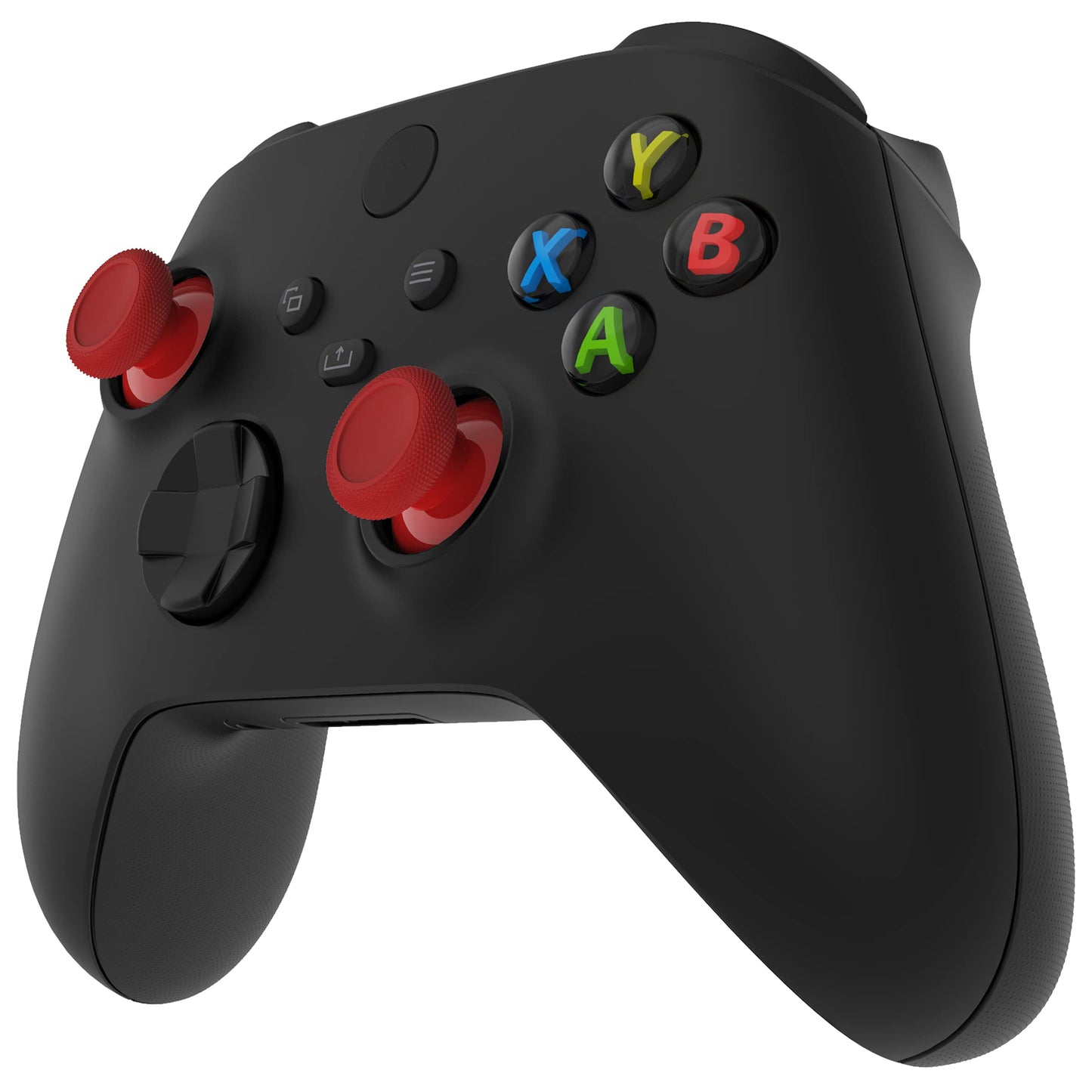 eXtremeRate Replacement Thumbsticks for Xbox Series X & S, Joysticks Repair Kit for Xbox Wireless Controller, Custom Analog Stick Buttons for Xbox One S/X/Elite Controller - Carmine Red