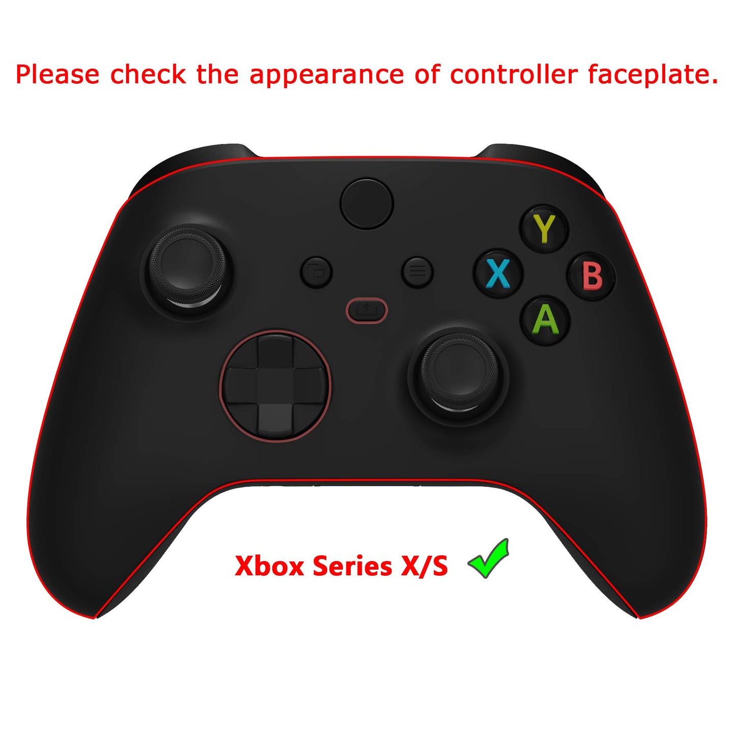 eXtremeRate Purple Replacement Shell for Xbox Series X & S Controller - Personalized Upgrade - Soft Touch Grip Cover Custom Gaming Case Faceplate for Xbox Core Controller [Controller NOT Included]