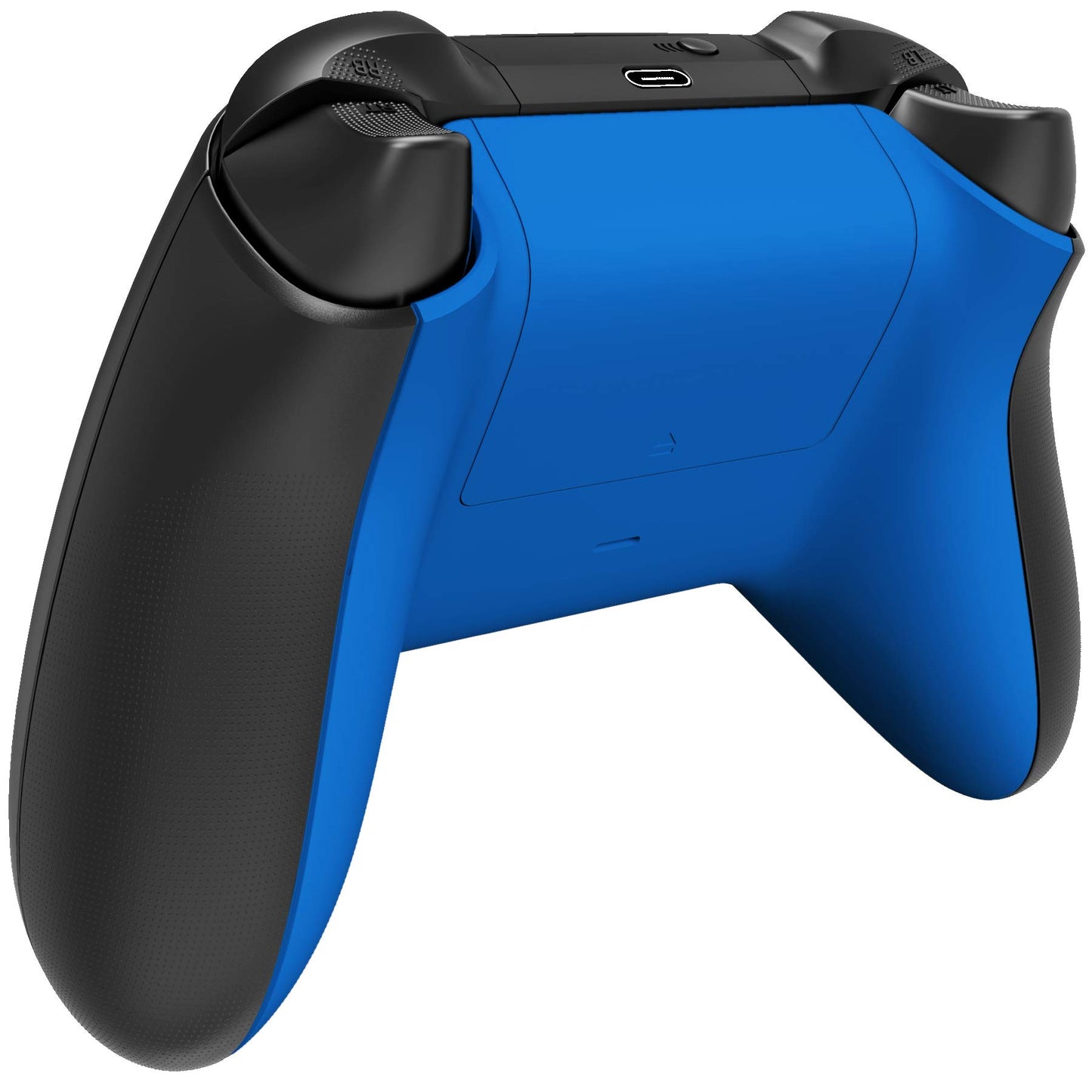 eXtremeRate Custom Back Cover Shell for Xbox Series X & S Controller, Blue Replacement Battery Cover & Bottom Shell